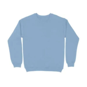 Mens Ultra soft, extra durable Essential Baby Blue Sweatshirts