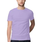 iris Lavender Mens Round Neck T-shirt