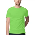 Liril green Mens Round Neck T-shirt