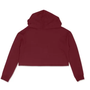 Women’s Crop Hoodies | Fashion Women & Girl Stylish - Maroon