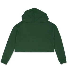 Women's Crop Hoodies | Fashion Women & Girl Stylish - Olive Green