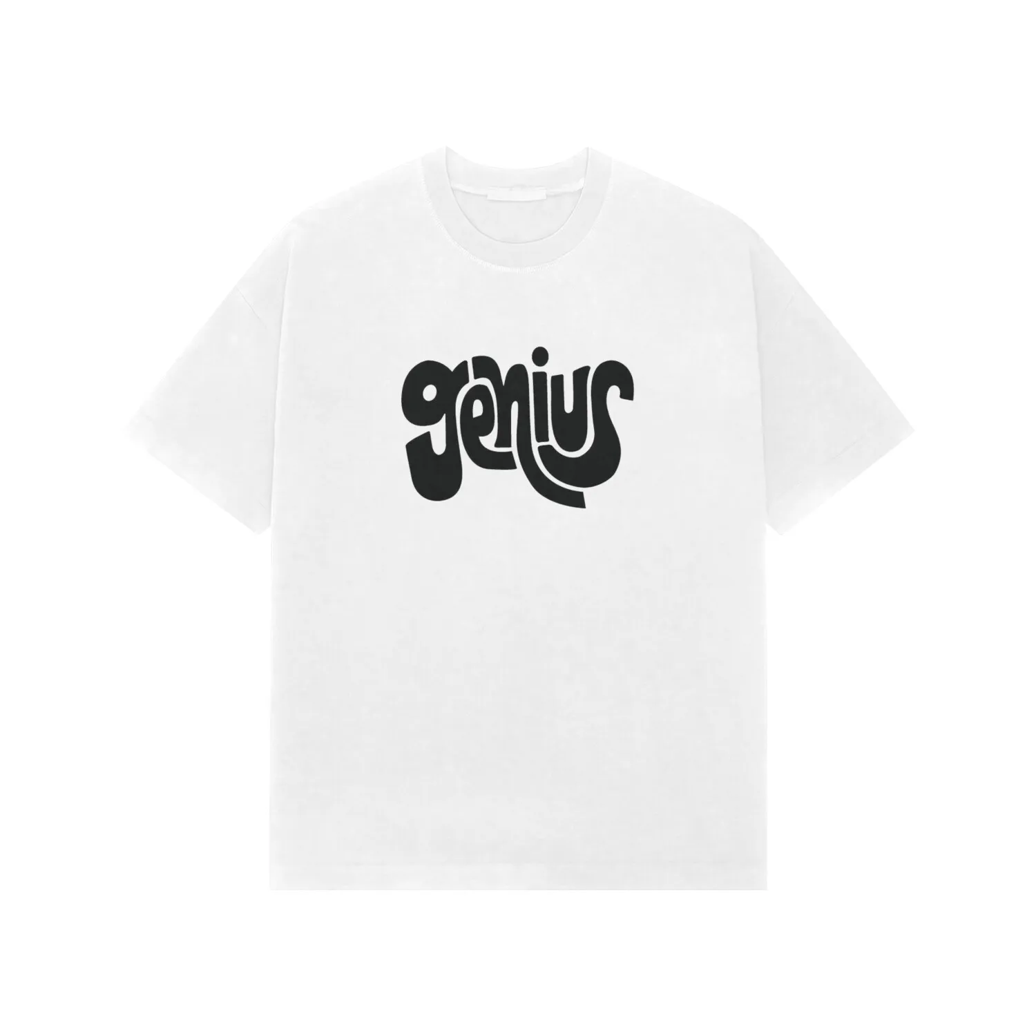 Oversized T-shirts | Collar Tshirts | Half Sleeves | Plain-Regular Fit - PWhite