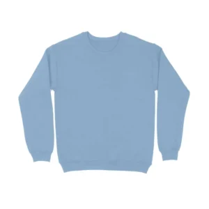 Mens Ultra soft, extra durable Essential Baby Blue Sweatshirts