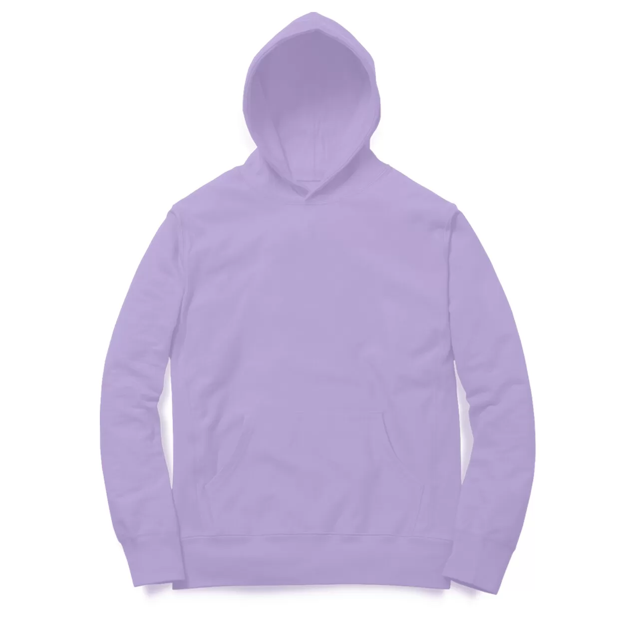 Hoodies for Men | Cotton Hoodie | Mens Hoodies in Black - Iris Lavender