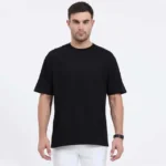black oversized tshirt