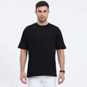 black oversized tshirt