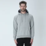 Hoodies for Men | Cotton Hoodie | Mens Hoodies in Black - Malenga Grey