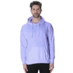 Hoodies for Men | Cotton Hoodie | Mens Hoodies in Black - Iris Lavender