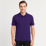 purple men polo tshirt