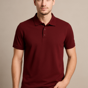 maroon men polo tshirt