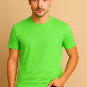Liril green Mens Round Neck T-shirt