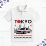 Tokyo Printed White T-Shirt for Men – Casual Wear