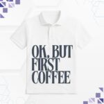 First Coffee Printed White T-Shirt for Men – Casual Wear