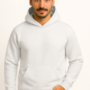 Hoodies for Men | Cotton Hoodie | Mens Hoodies in Black - White