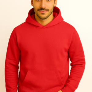 Hoodies for Men | Cotton Hoodie | Mens Hoodies in Black - Red