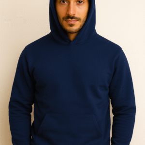 Hoodies for Men | Cotton Hoodie | Mens Hoodies in Black - Navy-Blue
