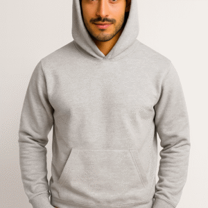 Hoodies for Men | Cotton Hoodie | Mens Hoodies in Black - Malenga Grey