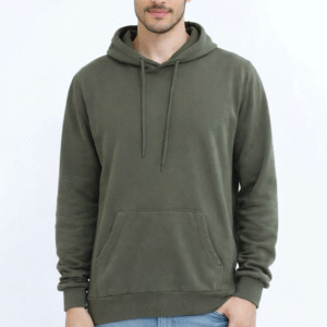 Mens Ultra soft, extra durable Essential Olive Green Sweatshirts